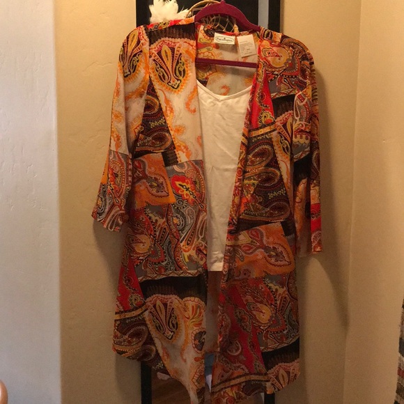 Patchington Semi Sheer Cardigan - Picture 7 of 8